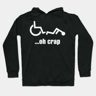 Funny Amputee oh Crap Hoodie